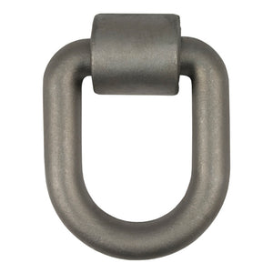 Curt 3inx 4in Weld-On Tie-Down D-Ring (15587lbs Raw Steel)