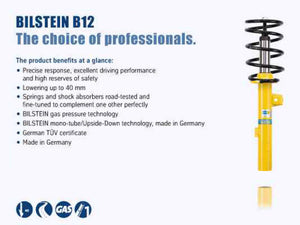 Bilstein B12 2005 Audi A4 Base Front and Rear Suspension Kit