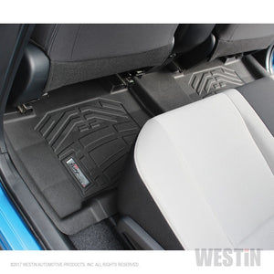 Westin 13-18 Toyota RAV4 (Excl. Hybrid) Sure Fit Floor Liners 2nd Row - Black