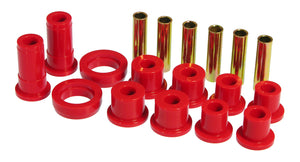 Prothane 91-94 Ford Explorer 2/4wd Rear Spring & Shackle Bushings - Red