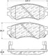 StopTech 91-94 Nissan Sentra Street Select Front Brake Pads