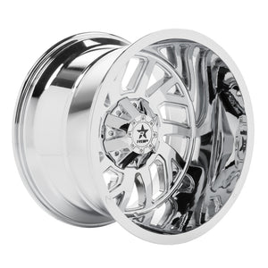 RBP 65R Glock 22x14 8x170 BP / 4.5 BS -76mm Offset 125mm CB (Hub Centric) Chrome Wheel