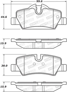 StopTech Street Brake Pads - Front