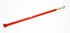 BMR 05-14 S197 Mustang On-Car Adj. Panhard Rod Poly Bushing/Rod End Combo - Red