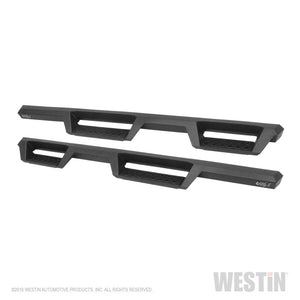 Westin 18-20 Jeep Wrangler JL Unlimited 4DR HDX Drop Nerf Step Bars - Textured Black