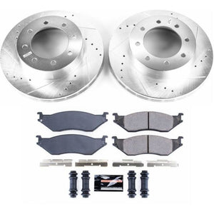 Power Stop 99-04 Ford F-550 Super Duty Front Z23 Evolution Brake Kit