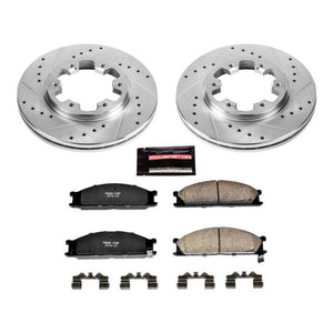 Power Stop 86-94 Nissan D21 Front Z23 Evolution Sport Brake Kit