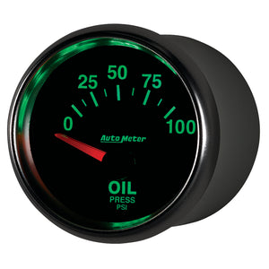 Autometer GS 0-100 PSI Short Sweep Electronic Oil Pressure Gauge
