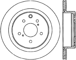 StopTech Drilled Sport Brake Rotor