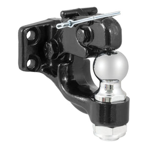 Curt Ball & Pintle Combination (2in Ball 10000lbs Ball Capacity)