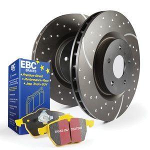 EBC S5 Brake Pad and Rotor Kit