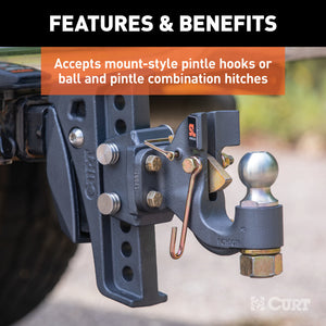 Curt Rebellion XD Pintle Mount Attachment