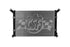 CSF 11-19 GMC Sierra 2500HD 6.0L OEM Plastic Radiator