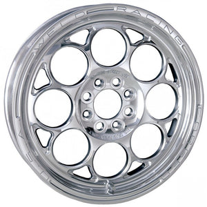 Weld Rodlite 15x10 / 5x4.5 & 4.75 BP / 4.5in. BS Polished Wheel - Non-Beadloc