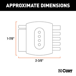 Curt 5-Way Flat Connector Tester