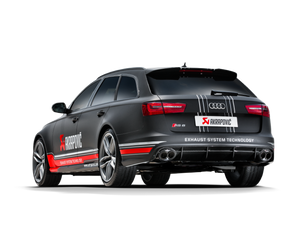 Akrapovic 14-17 Audi RS6 Avant (C7) Evolution Line Cat Back (Titanium) w/ Carbon Tips