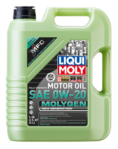 LIQUI MOLY 5L Molygen New Generation Motor Oil SAE 0W20