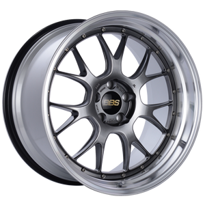 BBS LM-R 20x11 5x114.3 ET20 CB66 Diamond Black Center Diamond Cut Lip Wheel