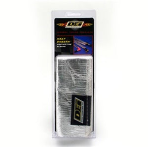 DEI Heat Sheath 1in x 3ft - Aluminized Sleeving - Sewn Edge