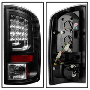 Spyder Dodge Ram 02-06 1500 Version 2 LED Tail Light - Black ALT-YD-DRAM02V2-LED-BK