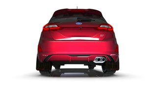 Rally Armor 18-23 Ford Fiesta ST MK8 Black UR Mud Flap w/Red Logo