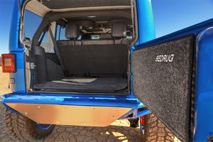 BedRug 11-16 Jeep JK Unlimited 4Dr Rear 5pc Cargo Kit (Incl Tailgate & Tub Liner)