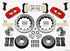 Wilwood AERO6 Front Hub Kit 14.00 Drilled Red 67-69 Camaro 64-72 Nova Chevelle
