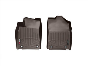 WeatherTech 2013+ Lexus ES Front FloorLiner - Cocoa