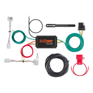 Curt 18-19 Toyota C-HR Custom Wiring Harness (4-Way Flat Output)