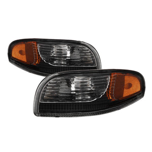 xTune Chevy Corvette 97-04 Bumper Signal Lights - Black CBL-JH-CCORV97-AM-BK