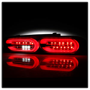 Spyder Chevy Camaro 16-18 (Do Not Fit Halogen Model) LED Tail Lights Black ALT-YD-CCAM16LED-SEQ-BK