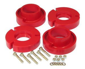 Prothane 04+ Ford F150 Front Coil Spring 2.5in Lift Spacer - Red