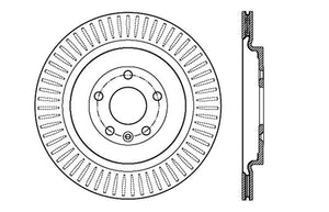 StopTech Slotted & Drilled Sport Brake Rotor