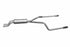 Gibson 02-05 Chevrolet Silverado 2500 HD Base 6.0L 2.5in Cat-Back Dual Split Exhaust - Aluminized