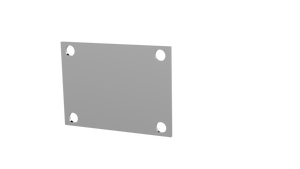 QTP Bolt-On QTEC Low Profile Cover Plate