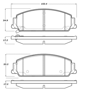 StopTech Street Touring Brake Pads