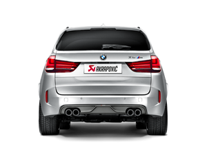 Akrapovic 15-17 BMW X5M (F85) Evolution Line Cat Back (Titanium) w/ Carbon Tips