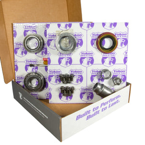 Yukon 8.2in GM 3.73 Rear Ring & Pinion Install Kit 28 Spline Positraction 2.25in Axle Bearings