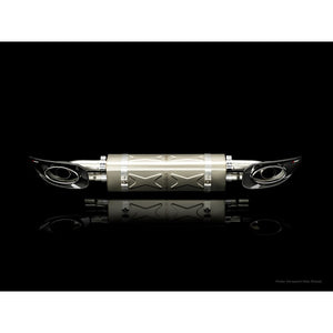 Akrapovic 10-13 Porsche 911 Turbo / Turbo S (997 FL) Slip-On Line (Titanium) w/ Titanium Tips