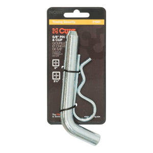 Curt 5/8in Hitch Pin (2in or 2-1/2in Receiver Zinc Packaged)