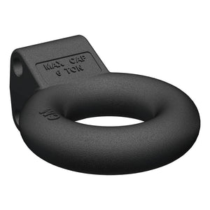 Curt Channel-Style Lunette Eye (12000lbs 3in I.D. Black)