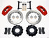Wilwood TC6R Front Kit 16.00in Red 1999-2010 GM H2 Truck/SUV 2500