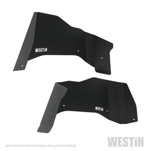 Westin 07-18 Jeep Wrangler JK Inner Fenders - Rear - Textured Black