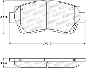 StopTech Street Brake Pads