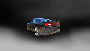 Corsa 12-13 Dodge Charger SRT-8 6.4L V8 Black Xtreme Cat-Back Exhaust