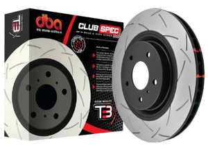 DBA 2020+ Chevrolet Corvette C8 J55 Z51 Front Slotted 4000 Series Rotor