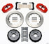 Wilwood Narrow Superlite 4R Rear Kit 14.00in Red 97-04 Corvette C5/Z06 05-13 C6