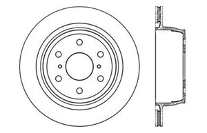 StopTech Drilled Sport Brake Rotor