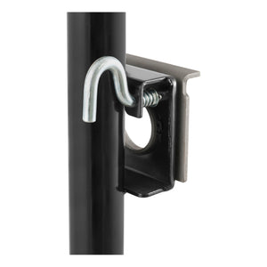 Curt Bracket-Mount Swivel Jack w/Side Handle (2000lbs 15in Travel)