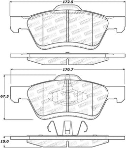 StopTech Street Select Brake Pads